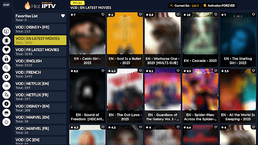 Hot IPTV beste IPTV App